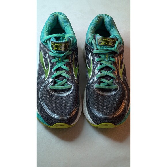 Brooks DNA GTS 16th Edition Women's Size 10.5M GunMetal/GRN/GRAY Running Shoes - Picture 3 of 16